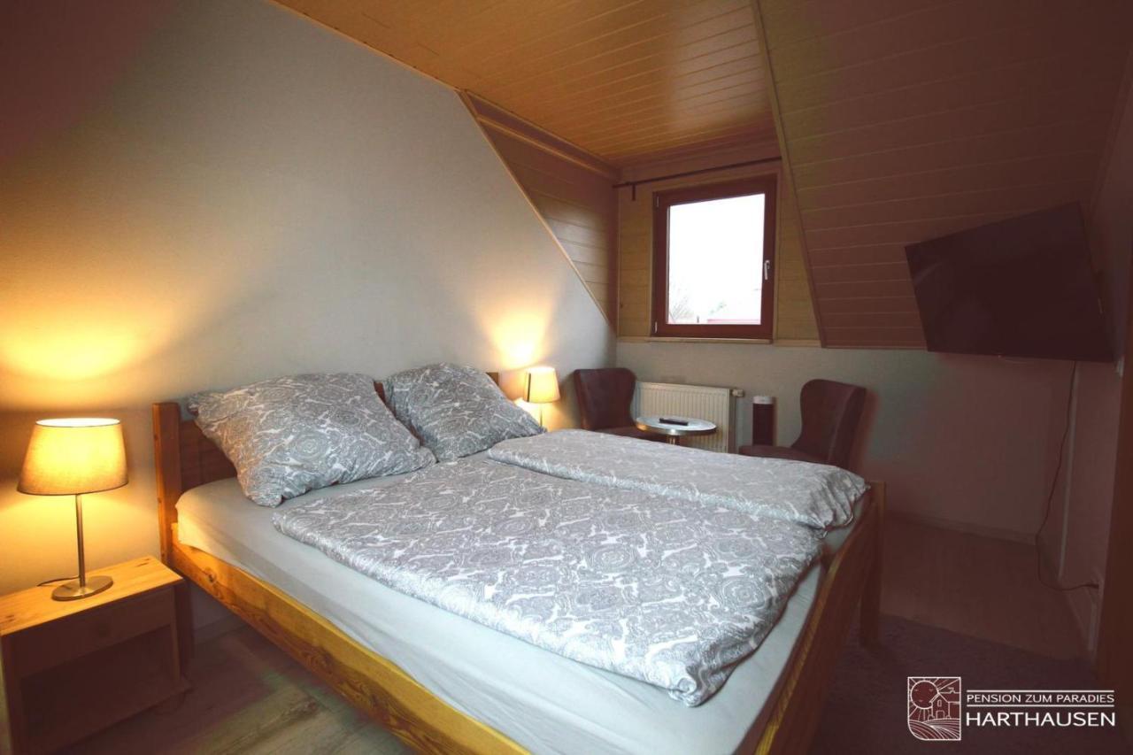 Pension Zum Paradies Harthausen  Bagian luar foto